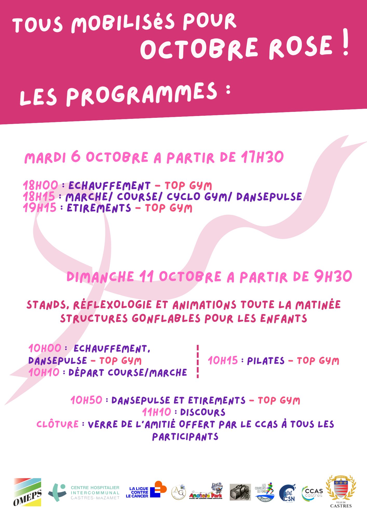 Programme Octobre Rose