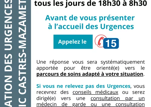 REGULATION DES URGENCES